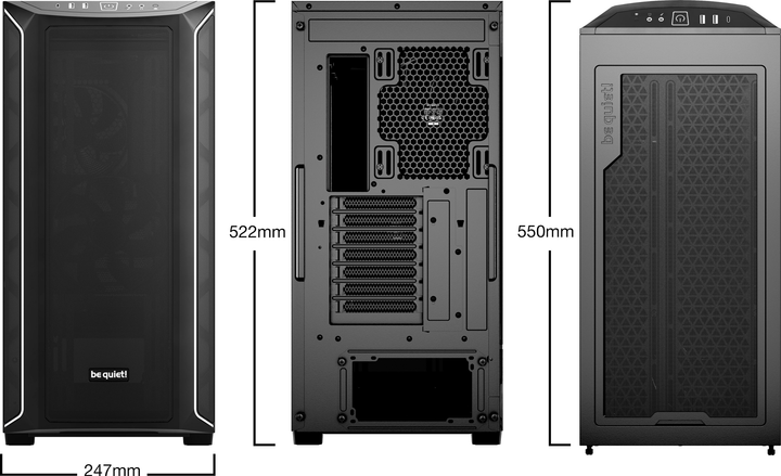 Корпус be quiet! Shadow Base 800 DX Black (4260052190616) - зображення 11
