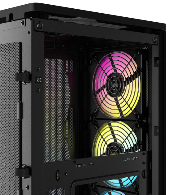 Корпус Corsair 2000D RGB Airflow Black (CC-9011246-WW) - зображення 11