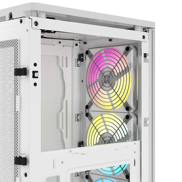 Корпус Corsair 2000D RGB Airflow White (CC-9011247-WW) - зображення 12