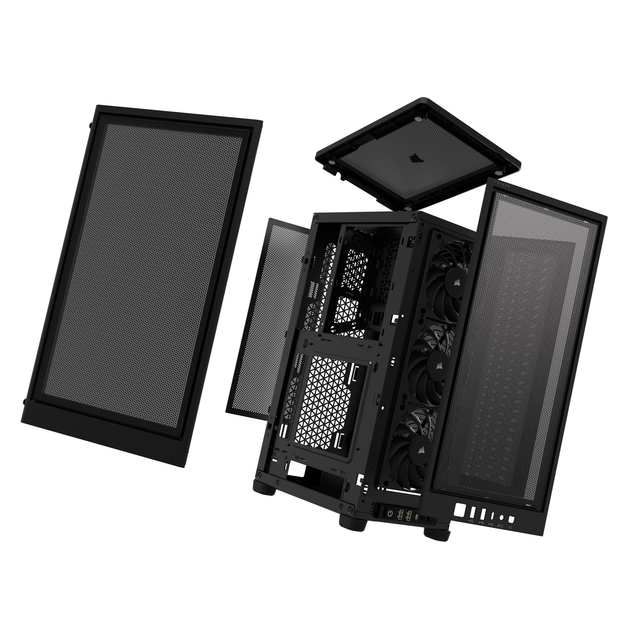 Корпус Corsair 2000D Airflow Black (CC-9011244-WW) - зображення 11