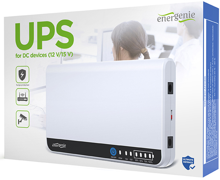 ДБЖ EnerGenie для роутера 12/15В (EG-UPS-DC18) - зображення 4