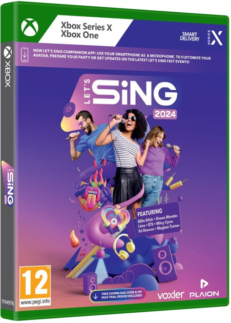Гра для Xbox One/Xbox Series X Lets Sing 2024 (4020628611569) - зображення 2