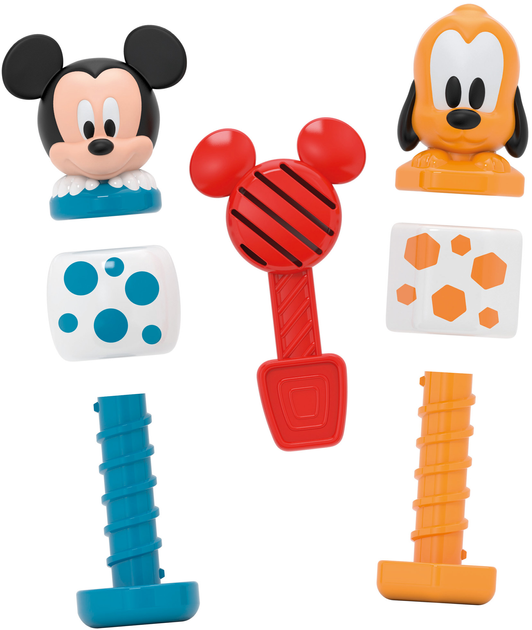 Zabawka edukacyjna Clementoni Baby Miki Build and Play 7 szt (8005125178148) - obraz 2