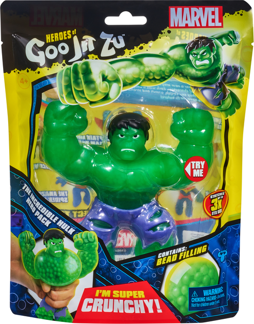 Фігурка-тягучкая GooJitZu Incredible Hulk (630996413692) - зображення 1