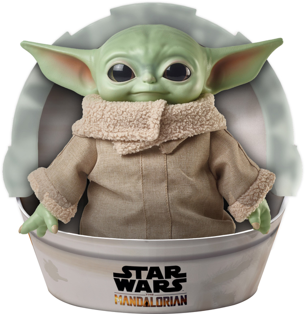 Figurka Mattel Star Wars Baby Yoda 28 cm (887961938814) - obraz 1
