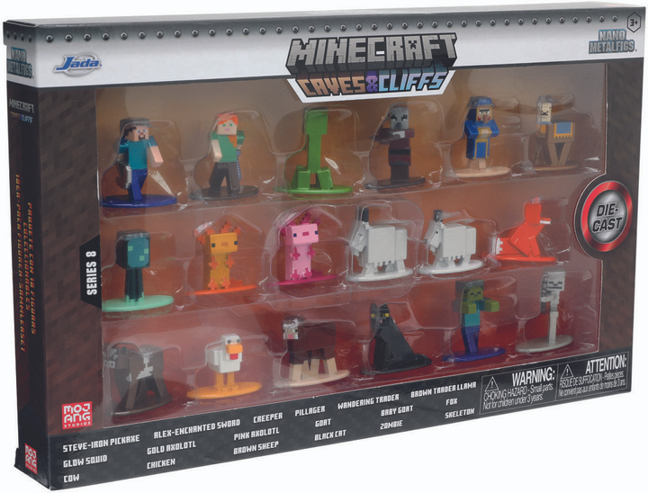 Zestaw figurek Jada Minecraft Multi Pack 18 szt (4006333081828) - obraz 2