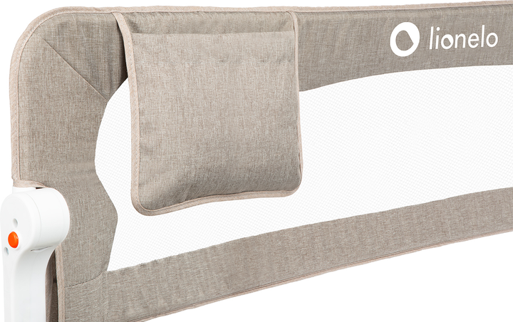 Захисний бар'єр для ліжка Lionelo Eva Beige Melange (5902581658234) - зображення 5