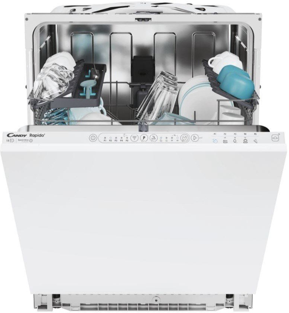 Вбудована посудомийна машина Candy (CI 3E7L0W) - зображення 2