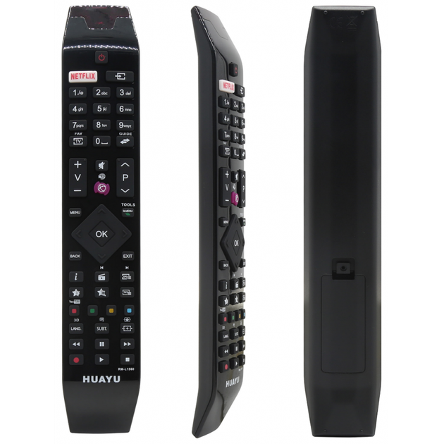 Універсальний пульт для телевізора HUAYU RM-L1560 до TELEFUNKEN, HITACHI, VESTEL - изображение 2