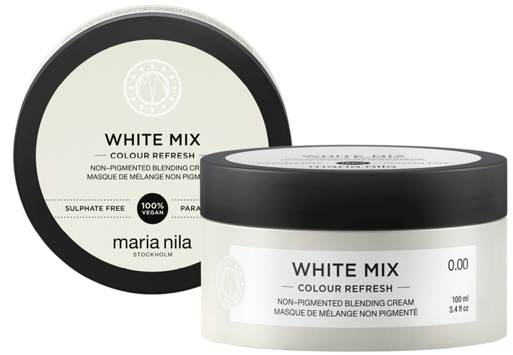 Тонуючий крем для волосся Maria Nila Colour Refresh White Mix 100 мл (7391681047129) - зображення 1