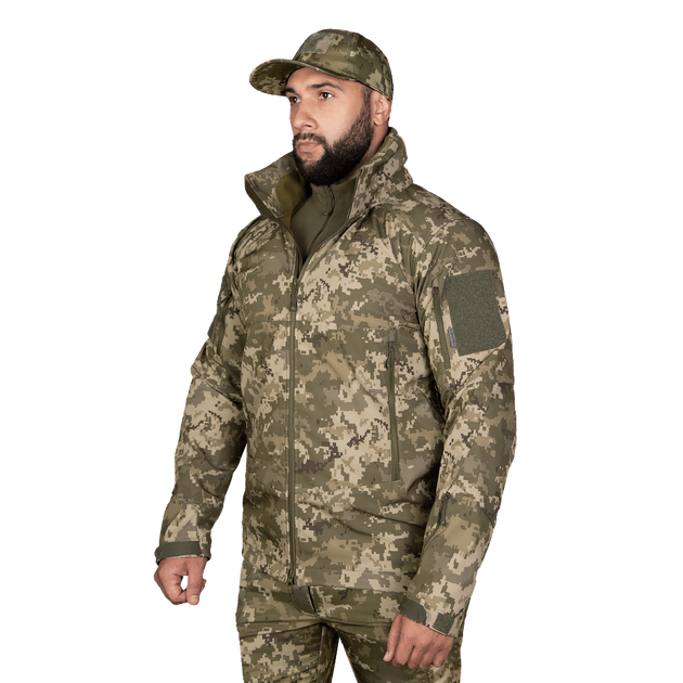 Куртка тактична демісезонна чоловіча для силових структур Phantom System Піксель (7290), XL TR_7290-XL - зображення 2