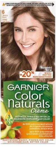 Крем-фарба для волосся Garnier Color Naturals Creme 6 Темний блонд 156 г (3600540179647) - зображення 1