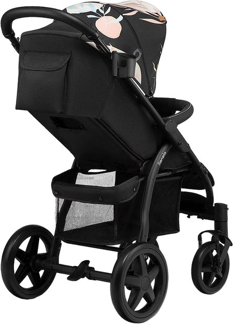 Прогулянкова коляска Lionelo Annet Plus Lovin Чорна (5903771702898) - зображення 5