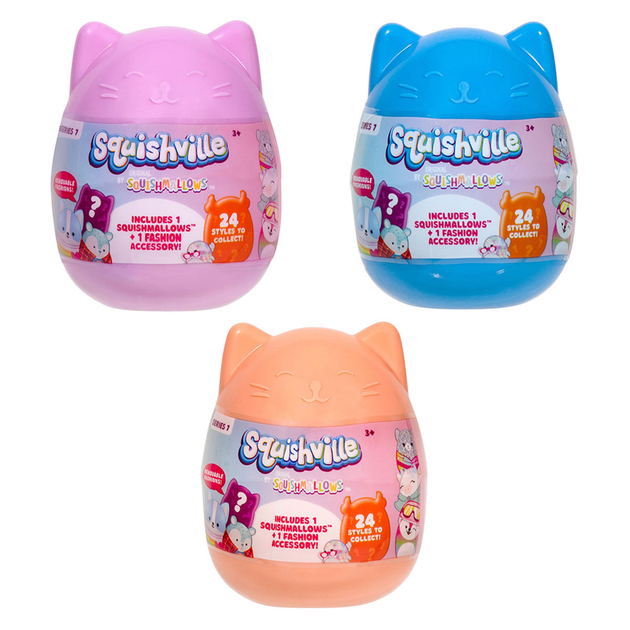 М`яка іграшка Jazwares Squishville Mystery Mini Squishmallow Серія 7 (191726428664) - зображення 3