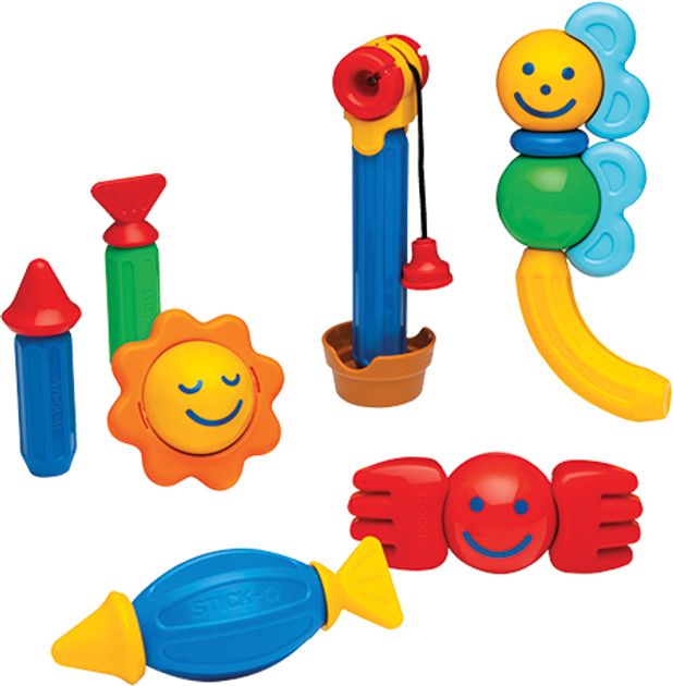 Klocki magnetyczne Stick-O Rybołówstwo 26 elementów (005-902006) - obraz 5