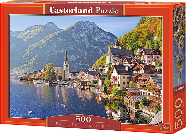Puzzle Castorland Hallstatt Austria 500 elementów (PC-52189) - obraz 1