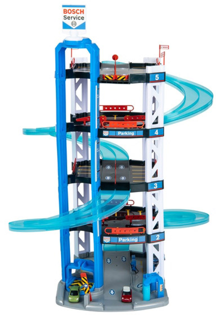 Zestaw zabawek Klein Bosch Mini parking na 5 poziomach 2813 (4009847028136) - obraz 4