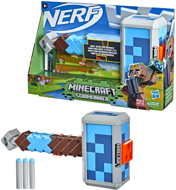 Młotek Hasbro Nerf Minecraft Stormlander (5010993948758) - obraz 7
