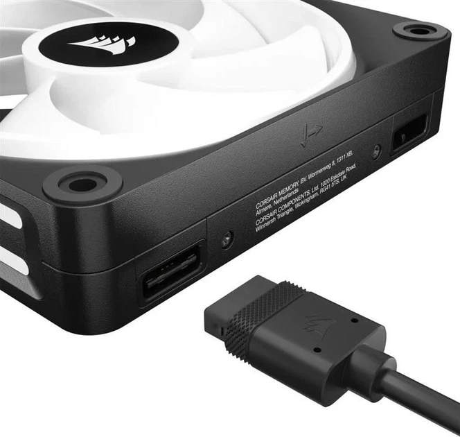 Wentylator Corsair iCUE Link QX120 RGB PWM Black (CO-9051001-WW) - obraz 8