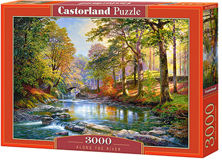 Puzzle Castorland Wzdłuż rzeki 3000 elementów (5904438300532) - obraz 1