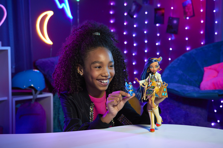 Lalka Monster High Straszysekrety Cleo de Nile (194735069835) - obraz 8