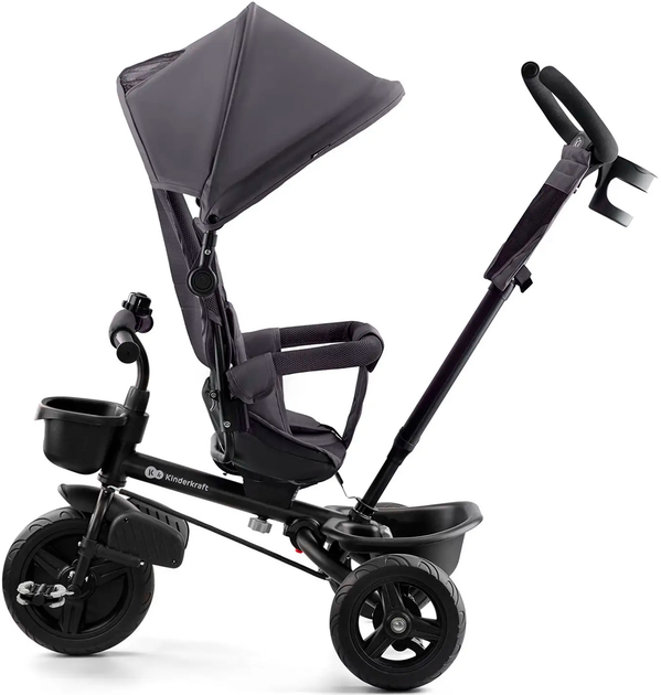 Триколісний велосипед KinderKraft Aveo Malachite Gray (KRAVEO00GRY0000) - зображення 3
