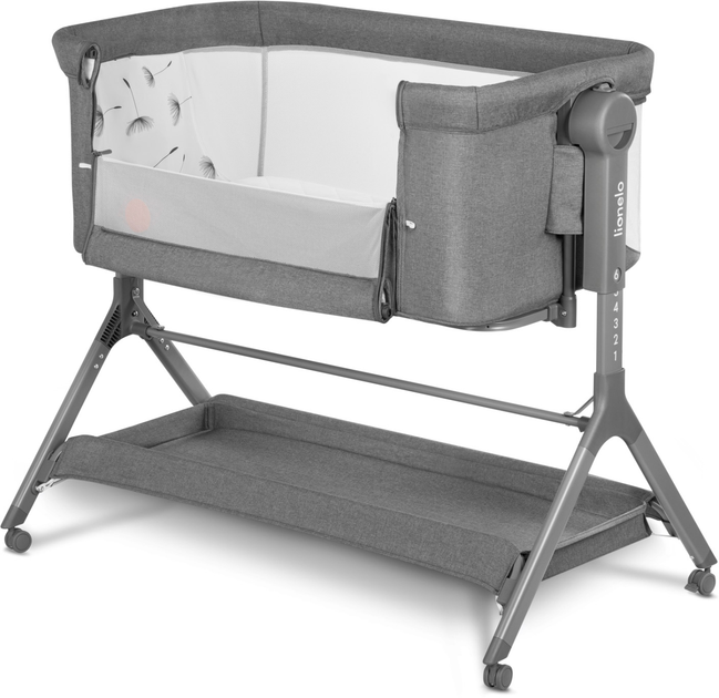 Дитяче ліжечко Lionelo Leonie Plus 3 в 1 Grey Stone (LO-LEONIE PLUS GREY STONE) - зображення 5