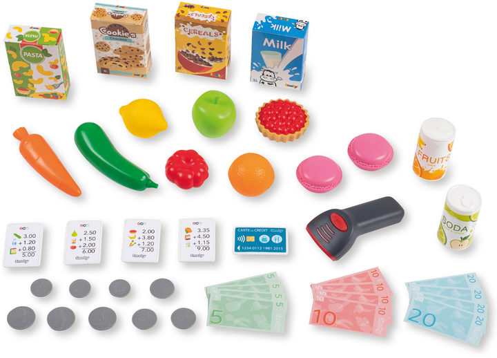 Zestaw gier Smoby Supermarket z wózkiem 42 akcesoria (7600350239) - obraz 4