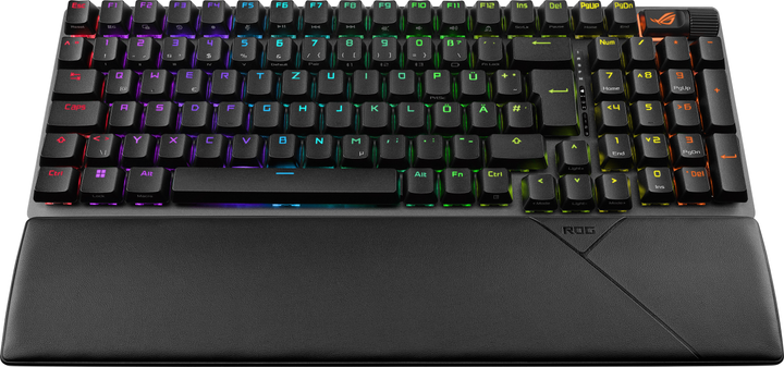 Бездротова клавіатура Asus ROG Strix Scope II 96 Wireless EN PBT (90MP037A-BKUA01) - зображення 3
