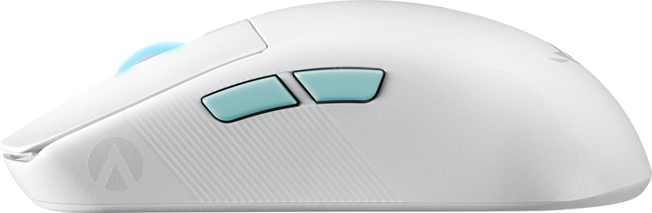 Mysz Asus ROG Harpe Ace Aim Lab Edition Bezprzewodowy/USB Biały (90MP02W0-BMUA10) - obraz 4