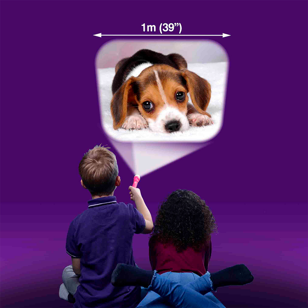 Latarka projektorowa Brainstorm Toys Magic and Fluffy Animals (3 dyski, 24 zdjęcia) (5060122732710) - obraz 4