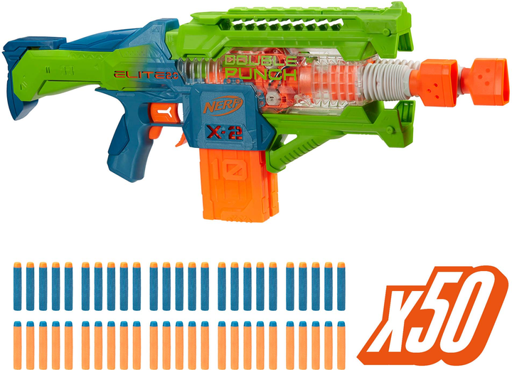 Blaster Hasbro Nerf Elite Double Impact (5010996137319) - obraz 4