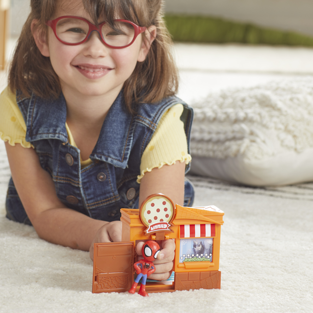 Набір іграшковий Hasbro Місто з блоків серії Спайді та його дивовижних друзів (F6688/F8360) - зображення 5