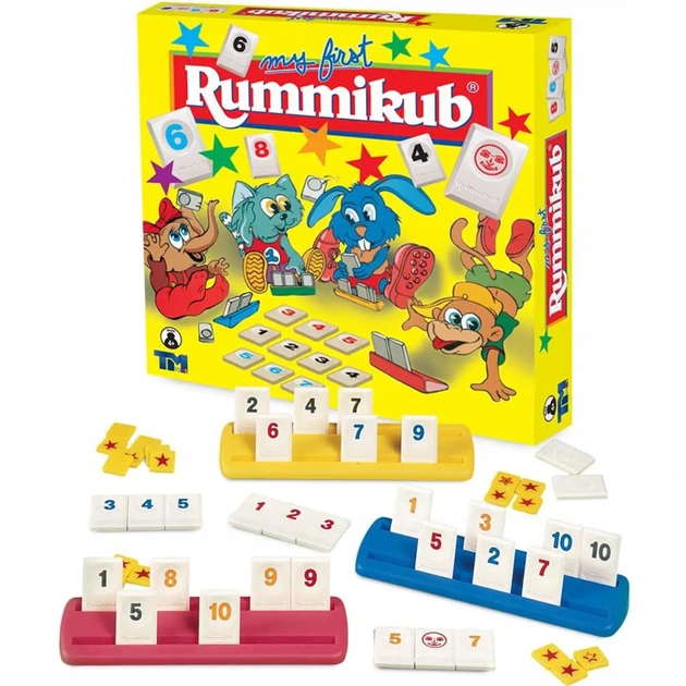 Gra planszowa KodKod Mój pierwszy Rummikub (9603) (8711808002104) - obraz 2