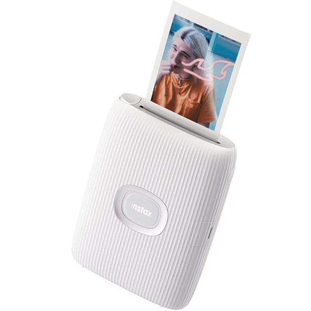 Портативний фотопринтер Fujifilm Instax Mini Link 2 Clay Білий - зображення 1