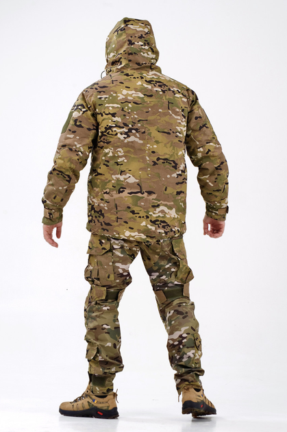 Зимовий комплект військової форми: бушлат тактичний та тактичні штани мультикам Multicam SPARTAN 64 - зображення 2