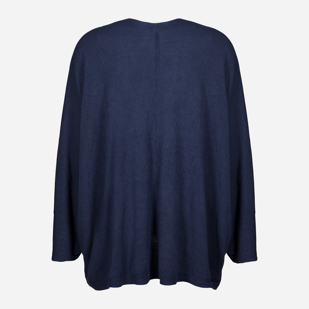 Kardigan damski oversize Zaiia ZASW04 One size Ciemnoniebieski (8228504515741) - obraz 6