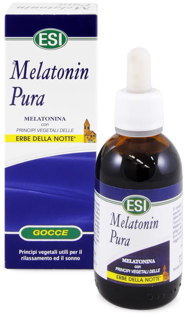 Дієтична добавка Trepatdiet Melatonin Gotas C-Erbe Not 1 мг 50 мл (8008843010868) - зображення 1