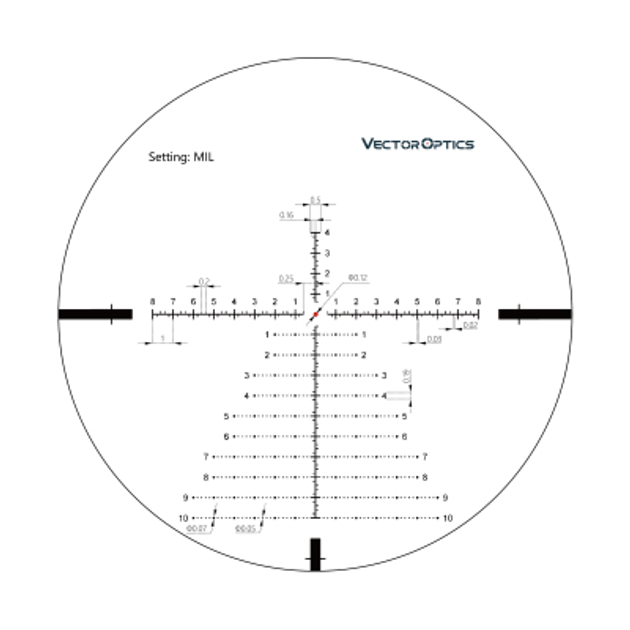Оптичний приціл Vector Optics Continental 5-30x56 (34mm) FFP Tactical (SCFF-30) - зображення 2