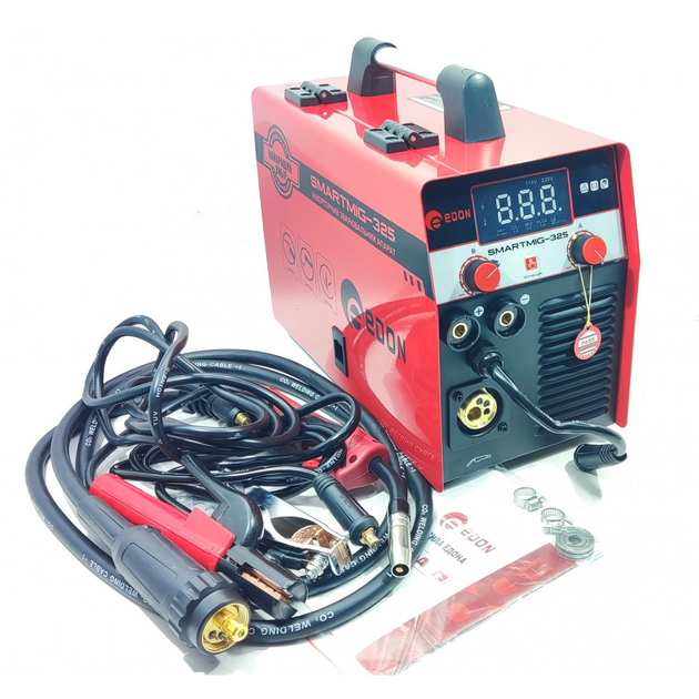 Сварочный инверторный полуавтомат Edon SmartMIG-325 (+MMA) – фото ...