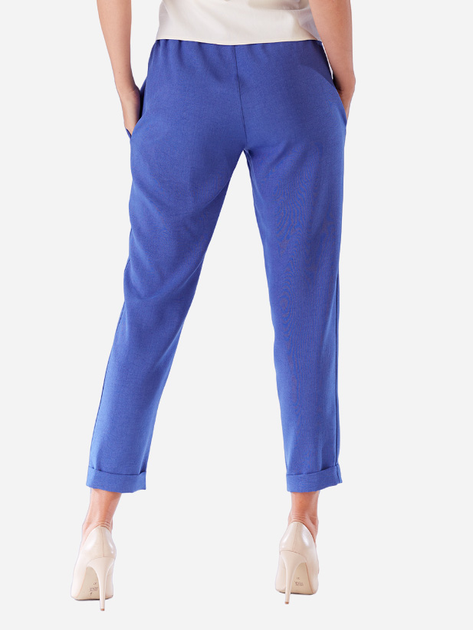 Spodnie regular fit damskie Awama A186 XL Niebieskie (5902360518476) - obraz 2