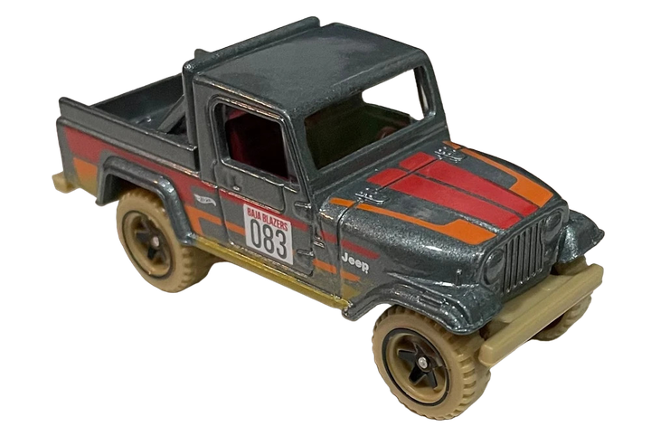 Машинка Хот Вилс 1:64 Jeep Scrambler коллекция Baja Blazers Hot Wheels Mattel HKG78 - изображение 2