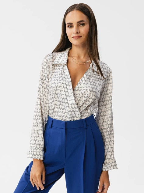 Spodnie regular fit damskie Stylove S356 S Granatowe (5905563717394) - obraz 4