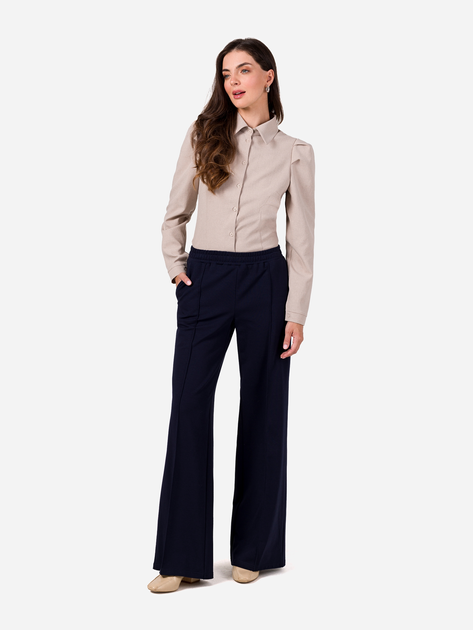 Spodnie damskie BeWear B275 S Granatowe (5905563719299) - obraz 1