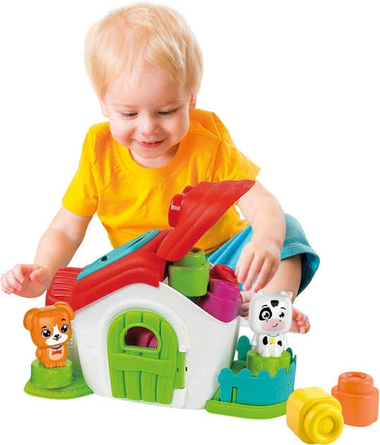 Zestaw do gry Clementoni Soft Clemmy Sensory Farm (8005125177677) - obraz 3