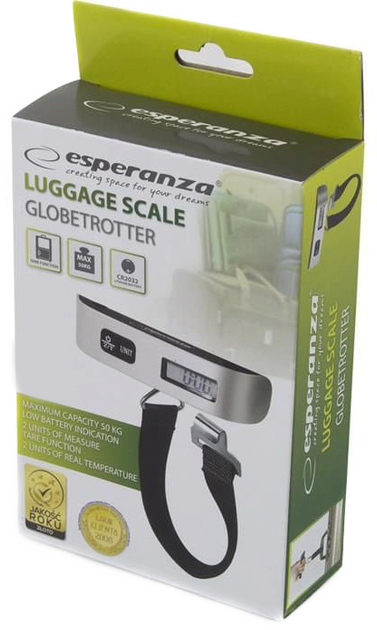 Elektroniczna waga bagażowa Esperanza Globetrotter (5901299914564) - obraz 5