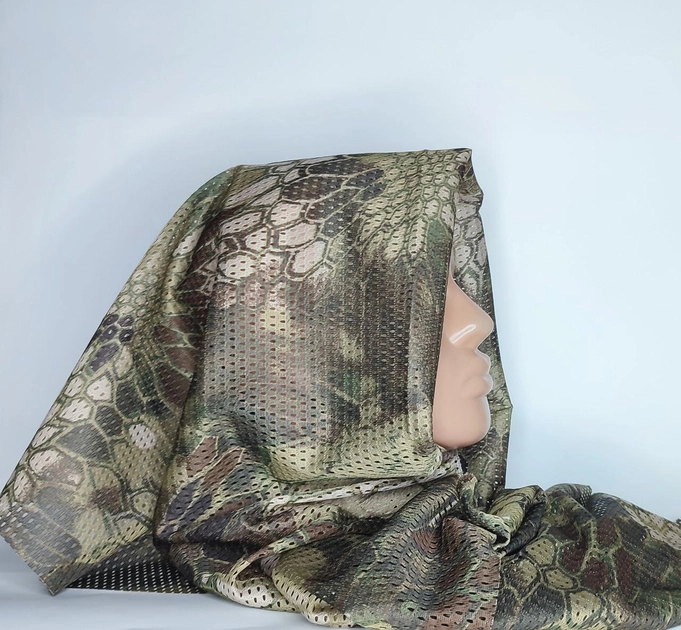 Маскировочный шарф-сетка камуфляж Снайперский (тактический) 150×50 Kryptek green - изображение 1