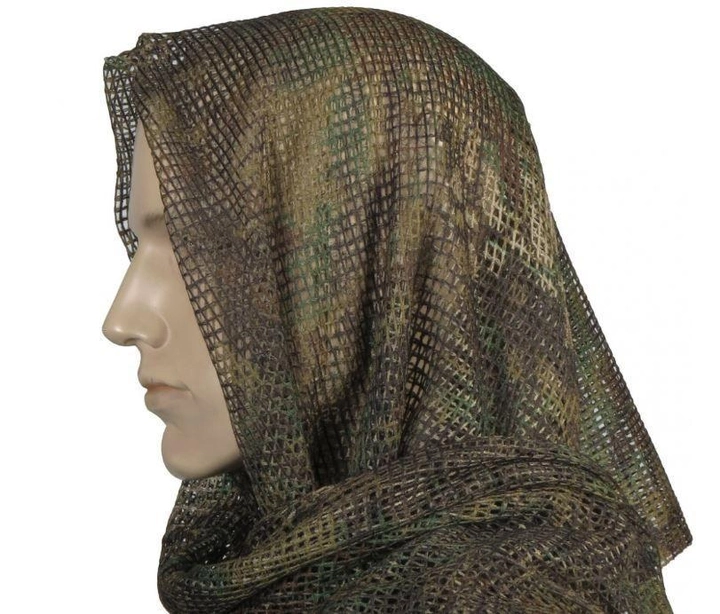Маскувальний шарф-сітка Снайперський (тактичний) 180×90 Kryptek Green - зображення 1
