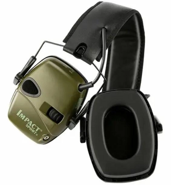 Навушники активні стрілецькі шумоподавлюючі захисні Impact Sport, хакі - зображення 2