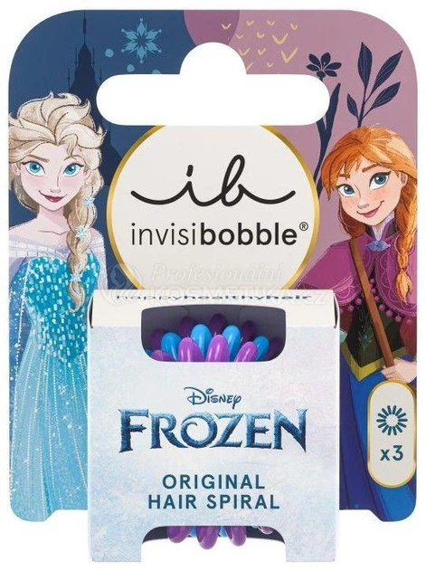 Гумка для волосся InvisiBobble Kids Disney Frozen 3 шт - Фото 2 Гумка для волосся InvisiBobble Kids Disney Frozen 3 шт - зображення 2